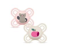 Succhietto perfect start confezione doppia 0-2 mesi - rosa - mam