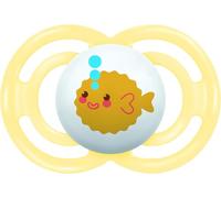 Succhietti perfect 16+m silicone bio-circolare conf. singola giallo - mam