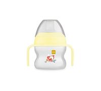 MAM Starter Cup Tazza bambini 150 ml, Biberon acqua e latte per neonati 4+ mesi con morbido beccuccio anti-goccia, Neutro