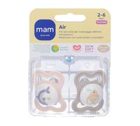 MAM AIR SUCCH 2-6M SIL DOP NEU