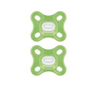 MAM Comfort Ciuccio in Silicone per Neonato, Con Custodia Porta Succhietto, 0+ Mesi, Neutro