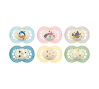 Mam succhietto original night 16+ mesi silicone 2 pezzi