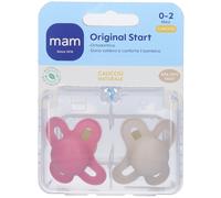 Mam Succhietto Original Start 0-2 Bio-Circolare Caucciu Confezione Dop