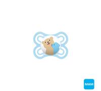 Mam - Succhietto Perfect 2-6m in silicone, Azzurro