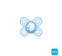 MAM - Succhietto Perfect Start 0-2m in silicone, Azzurro