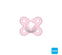 MAM - Succhietto Perfect Start 0-2m in silicone, Rosa