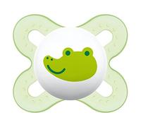 MAM Succhietto Start Nanò 0-2 Mesi Nature Safari in Caucciù per Bimbi, 2 Pezzi