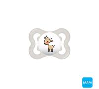 MAM - Succhietto Supreme 2-6m in silicone, Neutro