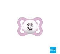 MAM - Succhietto Supreme 2-6m in silicone, Rosa