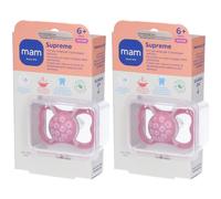Mam Succhietto Supreme 6+ Silicone Single Box Femmina 2x1 St