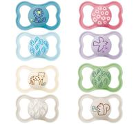 MAM Succhietto Supreme, bambino 6+ mesi, confezione da 2 ciucci, colori casuali