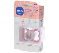 Mam Succhietto Supreme Night 6+ Mesi Silicone 1 pz Succhietti