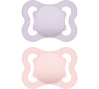 MAM Supreme 0m+ ciuccio Purple/ Pink 2 pz