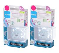 MAM Supreme Night Succhietto 2-6 mesi 2x1 St