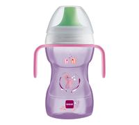 MAM Fun To Drink Tazza 8+ Mesi Capacità 270ml Colore Rosa, 1 Pezzo