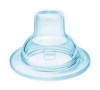 MAM - Ventosa extra morbida per tutte le bottiglie e allenatori della mamma, beccuccio per il passaggio alla tazza, beccuccio extra morbido con ventosa in silicone SkinSoft per bambini