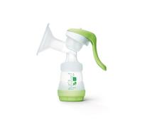 MAM Tiralatte Manuale, Include 1 Biberon MAM Easy Start Anti-Colic 160 ml, manico ergonomico e adattatore con morbida coppa in silicone SkinSoft e custodia, Neonato accessori utili facili da pulire