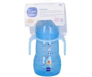 Mam Trainer 220 Ml 4+ Beccuccio Soft Silicone Maschio 1 St