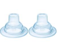MAM Ugello extra morbido per biberon e bicchiere Trainer+ MAM, di forma simmetrica, ideale transizione al bicchiere di apprendimento, in silicone SkinSoftTM di facile accettazione, anti-scossa,
