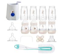 MAM vantaggio pack II Starter Set 19 pezzi anti Colic bottiglie set spazzola babykostwaermer