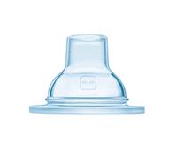 MAM - Ventosa extra morbida per tutte le bottiglie e allenatori della mamma, beccuccio per il passaggio alla tazza, beccuccio extra morbido con ventosa in silicone SkinSoft per bambini