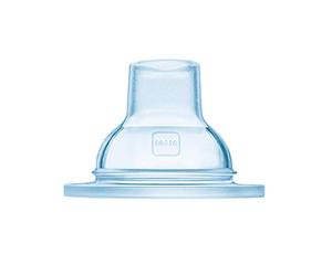 MAM - Ventosa extra morbida per tutte le bottiglie e allenatori della mamma, beccuccio per il passaggio alla tazza, beccuccio extra morbido con ventosa in silicone SkinSoft per bambini