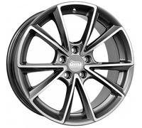 MAM Wheels A5 Palladium Front Polish 8x18 ET 45 5/112 cerchio in alluminio Grigio
