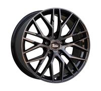 MAM Wheels Rs4 Gun Metal Brushed 8.5x19 ET 35 5/120 cerchio in alluminio Nero