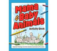 Mama & Baby Animals Activity Book