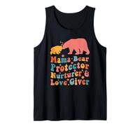 Mama Bear Protector Love Giver Mothers Day Groovy Stylish Canotta