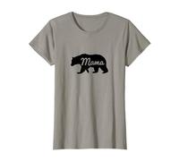Mama Bear - Simpatico Design Grafico a Forma di Orso per Le Mamme Maglietta