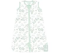 Mama Cheetah Sacco nanna 2.5 TOG, cotone organico bambino coperta portatile con cerniera a due vie, Swaddle transizione bambino sacco a pelo per neonato neonato neonato bambino ragazza 12-18 mesi