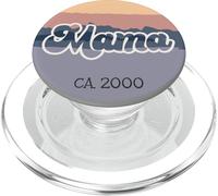 Mama Circa 2000 Stabilito Vintage Tramonto Festa della mamma PopSockets PopGrip per MagSafe
