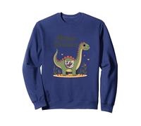 Mama Dinosaur: Carino Preistorico Mamma Amore Felpa, Unisex per Adulti, Navy, L