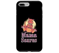 Mama Dinosaur Costume Mommysaurus Rex Dinosauro Mamasauro Custodia per iPhone 7 Plus/8 Plus