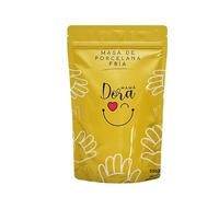 Mama Dora Porcellana Fredda 500Gr Classica Gialla, Materiale per Scultura, Scolpire, Modellare, Realizzazione di opere artistiche