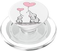 Mama Elefante Regalo - Cuore Mamma Palloncini Regalo PopSockets PopGrip per MagSafe