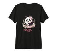 Mama EST 2024 I Panda Bear Mamma I Prima Volta Mamma Maglietta Premium