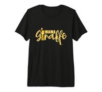 Mama Giraffe Esotico Animale Maglietta Premium