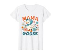 Mama Goose Coquette Festa della Mamma Carino Mamma Oca Mamma Maglietta