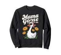 Mama Goose EST 2025 SILLE GOOSE MOM MAMINA GIORNA DELLA Felpa