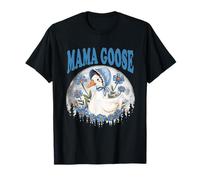 Mama Goose Goose Amante Divertente Umorismo Maternità Maglietta
