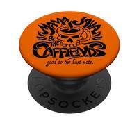 Mama Java e i Caffiends Musica e Caffè Mashup Design PopSockets PopGrip Adesivo