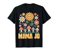 Mama Jo Festa della Mamma Girasole Floreale Stile Fungo Maglietta