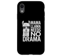 Mama Llama non ha bisogno di drammi per salvare il dramma per tua madre Custodia per iPhone XR