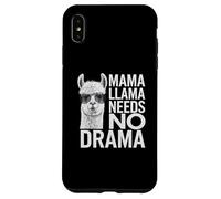 Mama Llama non ha bisogno di drammi per salvare il dramma per tua madre Custodia per iPhone XS Max