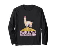 Mama Llama non ha bisogno di drammi per salvare il dramma per tua madre Maglia a Manica
