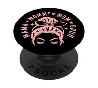 Mama Mommy Mom Bruh Funny Trendy Mom Life Design PopSockets PopGrip Adesivo