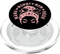 Mama Mommy Mom Bruh Funny Trendy Mom Life Design PopSockets PopGrip per MagSafe