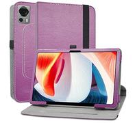 MAMA MOUTH Compatibile con DOOGEE T20 Cover,Slim Girevole Smart 360 Gradi di Rotazione Case Cover Custodia Protettiva per 10.4" DOOGEE T20 / DOOGEE T20S(Not Fit DOOGEE T20 Mini),Viola